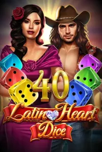 latin heart dice game logo